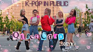 KPOP IN PUBLICONE TAKE 여자아이들GIDLE  퀸카Queencard  dance cover by PinkWeb [upl. by Linkoski]