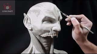 Sculpting Raziel  Soul Reaver Legacy of Kain UV Special  Timelapse Sculpt and Airbrush Demo [upl. by Eatnoj]