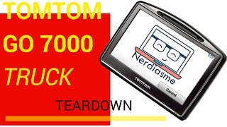 44 📟 Tomtom Go 7000 truck GPS Tear down  Checking the battery if that was the problem [upl. by Mieka]