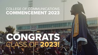 CSUF College of Communications  Commencement 2023 [upl. by Nawj224]