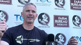 Mike Norvell on Tuesday practice and a whole lot of reflection on Clemson game and need to improve [upl. by Niamor725]