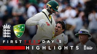 Australia Claim a Classic  Highlights  England v Australia Day 5  LV Insurance Test 2023 [upl. by Acemaj488]