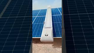 Solar panel cleaning Sol bright robot 🤖🤖youtubeshorts [upl. by Romilda753]