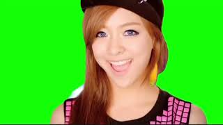 Fx Luna Park Sunyoung green screen test [upl. by Teodor]