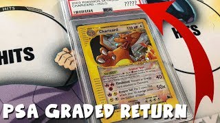 SKYRIDGE HOLY GRAIL CHARIZARD  PSA GRADED POKEMON RETURNS [upl. by Pauline]