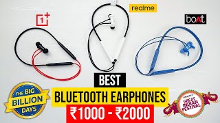 Best Neckband Under 1000 1500 amp 2000 on Flipkart Big Billion Day amp Amazon Great Indian Sale 2023 ⚡ [upl. by Honor803]