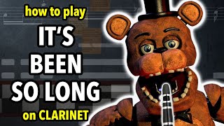 How to play Its Been So Long on Clarinet  Clarified [upl. by Alva]