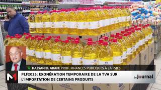 PLF 2025  Exonération temporaire de la TVA sur l’importation de certains produits [upl. by Wylde]