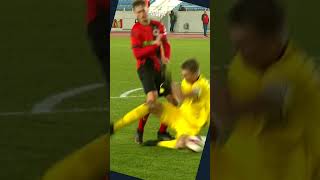 Strafstoß 😳fussball fußball pokal chemnitzerfc dresdnersc foul referee viralvideos viral [upl. by Mallorie341]