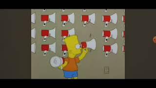 Bart Megaphone Testing The Simpsons Disney [upl. by Luelle]