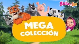 Masha y el Oso ⭐MEGA colección⭐Colección familiar 🤗🥰 Dibujos animados 🎬 Masha and the Bear [upl. by Strage]