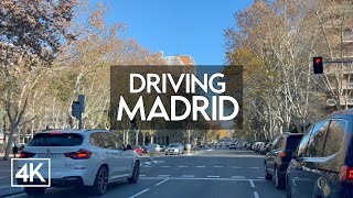 4K Driving Madrid  Chamartín  M30  POV 4K HDR [upl. by Ries]