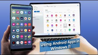 How to Use Android Apps in Windows 11 Using Phone Link App [upl. by Notsgnal]