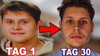 30 Tage lang BART WACHSEN LASSEN🧔😮Experiment [upl. by Zebe]