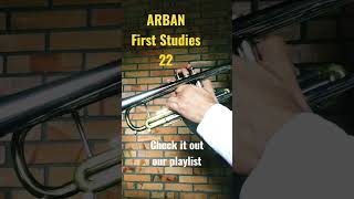 Arbans Complete Conservatory Method for Trumpet  FIRST STUDIES 22 [upl. by Ytsenoh805]