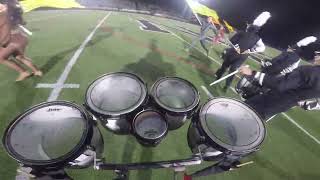 North Buncombe Blackhawk Marching Band Tenor POV [upl. by Atikal585]