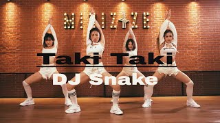 DJ Snake  Taki Taki l MINIZIZE CHOREOGRAPHY djsnake takitaki dancecover dancevideo remake [upl. by Gnad]