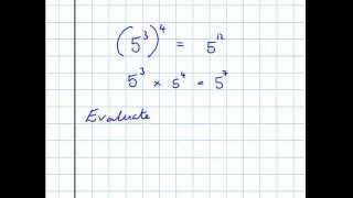 Advanced laws of indices [upl. by Kciregor641]