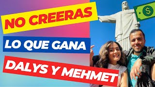 ⚡🤑DALYS Y MEHMET cuanto GANA en YOUTUBE  2023🤑 [upl. by Aohsoj]