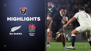 HIGHLIGHTS  All Blacks v England  Auckland 2024 [upl. by Ylenaj]