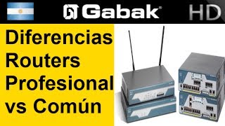 Diferencias entre Routers profesionales y los comunes hogareños [upl. by Wise]