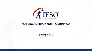 Webinar “Nutrigenética y nutrigenómica” [upl. by Proud813]