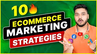 10 Ecommerce Marketing Strategies  🔥Growth tricks  Social Seller Academy [upl. by Hultgren421]