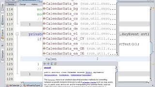 How to Create Calendar in Java Netbeans [upl. by Rolyab]