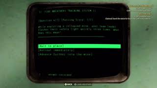 Fallout 76 Firebreathers Test Answers [upl. by Havener460]