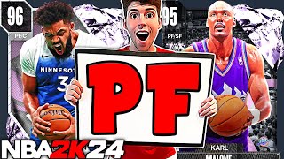 RANKING THE TOP 10 POWER FORWARDS IN NBA 2K24 MyTEAM [upl. by Aicile]