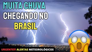 Urgente Tempestades chegando no País  previsãodotempo [upl. by Aikehs]