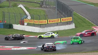 2023 Midjet 2L MagnyCours Race 3 crash 4K [upl. by Hepsoj]