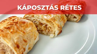 Káposztás rétes videó recept [upl. by Varini384]