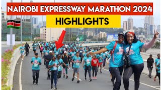 Highlights of NAIROBI CITY MARATHON 2024 [upl. by Joanna]