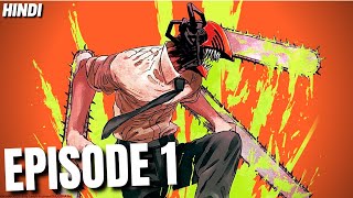 Chainsaw Man Episode 1 Explained In Hindi [upl. by Bradstreet]