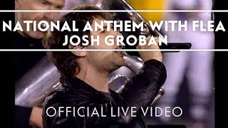 Josh Groban  National Anthem with Flea Live [upl. by Zackariah]