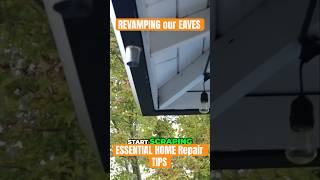 🚫REVAMPING OUR EAVES⚠️ Essential HOME Repair TIPS✅📝 painting tips shorts youtubeshorts [upl. by Gnilsia212]