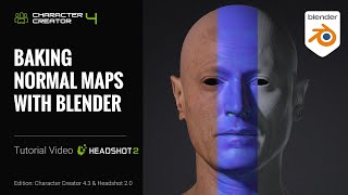 How to Bake Normal Maps with Blender  Headshot 20 Plugin Tutorial [upl. by Annodahs]