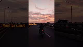 Sunset 🌇 maldives driving travel [upl. by O'Dell143]