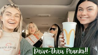 DRIVE THRU PRANKS WITH THE ARNOLD SISTERS VLOGMAS DAY 13 [upl. by Kappenne]