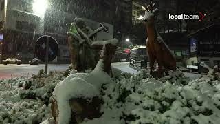 Primi fiocchi di neve sulle Alpi le immagini girate a Cervinia [upl. by Dami]