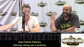 Sean Patrick Flannery PanelHamilton Comic Con 2024 [upl. by Simonetta]