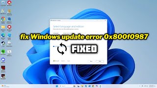 FIXED Windows update error 0x800f0987 [upl. by Greenman534]