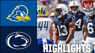 Penn State POWER 💪 Delaware Fightin’ Blue Hens vs Penn State Nittany Lions  Full Game Highlights [upl. by Jecon]