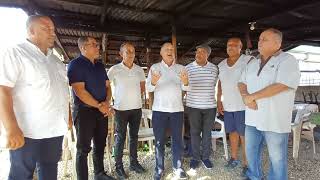 VISITA A LOS DIRIGENTES ÑACO MIRABAL CARLOS GOMERA FÉLIX ROSA Y ALFREDO SANTANA PONTEZUELA STGO [upl. by Jemmy]