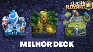 MELHOR DECK PARA ARENA 8 9 E 10 NO CLASH ROYALE [upl. by Winwaloe]