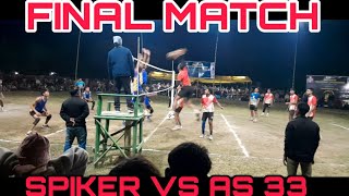 TEAM SPIKER VS AS 33 FINAL MATCH LAPA LAMPONG THAKNGAMFOOTPRINT [upl. by Allianora]