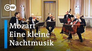 Mozart Eine kleine Nachtmusik  Gewandhaus Quartet with Stefan Adelmann double bass [upl. by Lonnie]