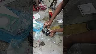 bike motorcycle cylinder aur ring ke bich ka leakage check Karenmachanical [upl. by Ennairda]