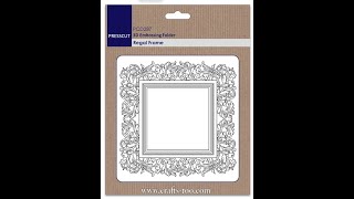 Top Tip  How to turn an embossing folder into a Frame using PCD287 Regal Frame amp Mica Magic [upl. by Ally409]